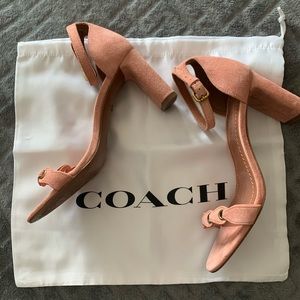 Coach Block High Heel